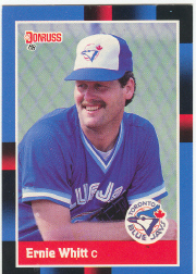 1988 Donruss Baseball Cards    394     Ernie Whitt